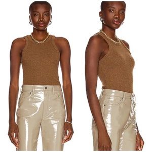 Agolde Brown Tank Top